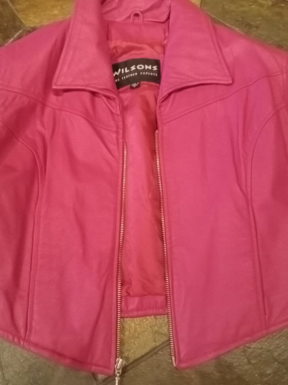 Leather jacket